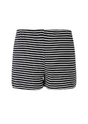 NPS Nova shorts Nps Stripes Black/Ecru Nørgaard På Strøget 